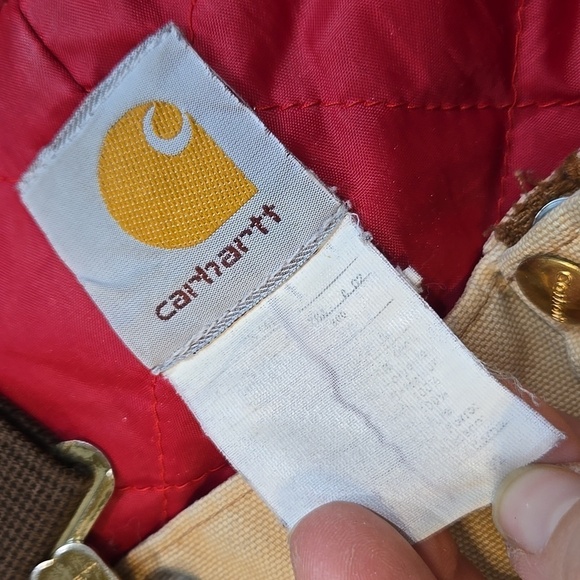 Vintage Carhartt Mens  Insulated Overall - Picture 9 of 15